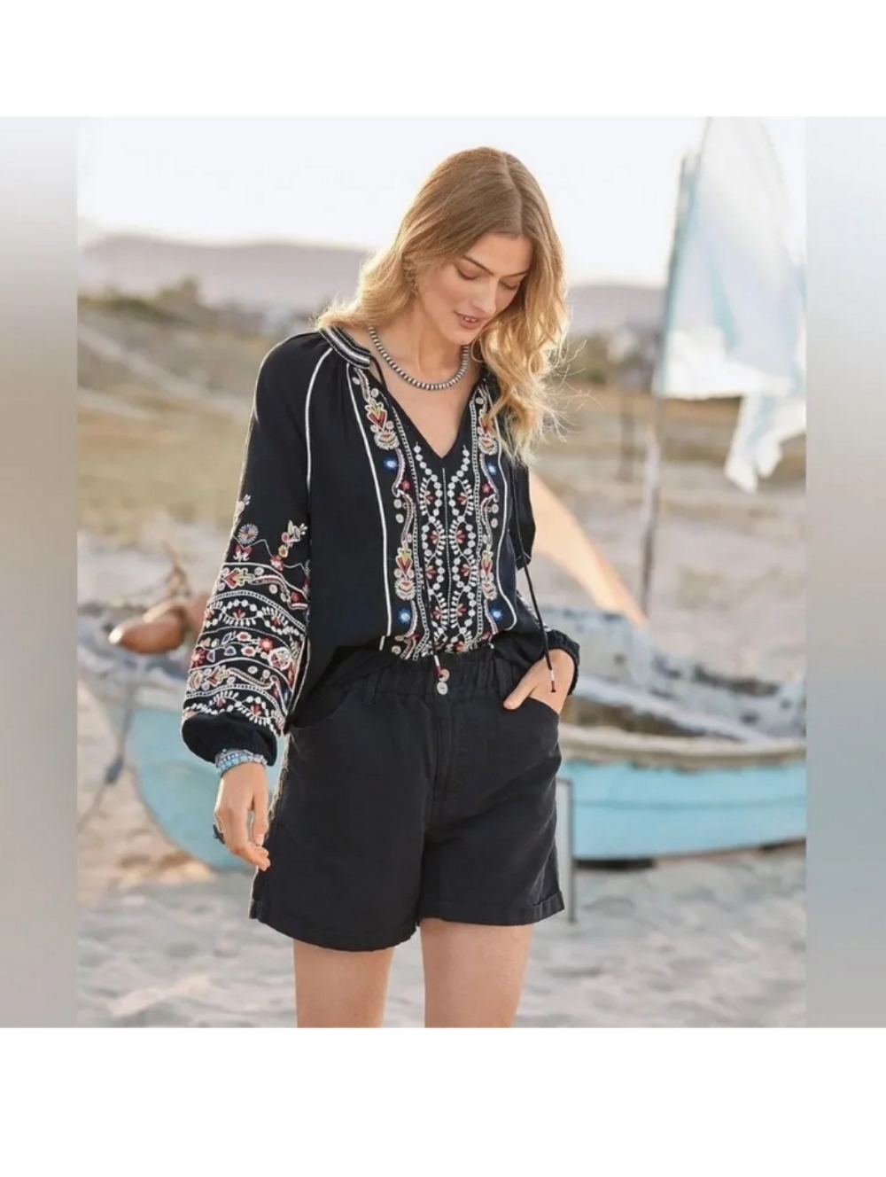 Sundance Beverly Shorts Black 10